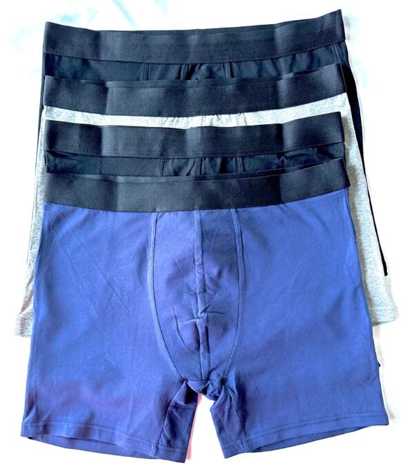 BV Men's Underwear - Cotton Boxer Briefs, 4-Pack