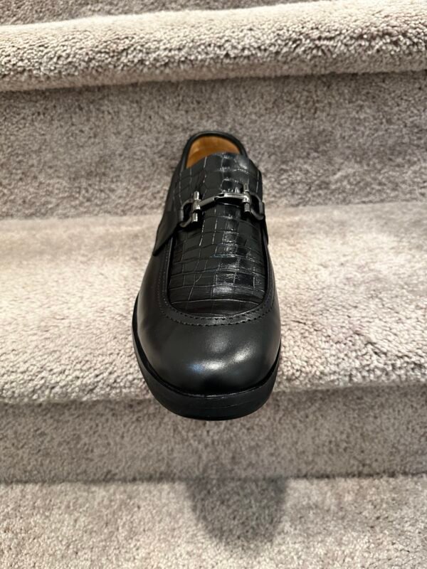 BV Men's Full-Grain Leather Loafers, Hand-Stitched - Classic